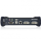 اکستندر KVM تحت شبکه USB DVI-I Dual Display ای‌تن مدل ATEN KE6940R