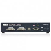 اکستندر KVM تحت شبکه USB DVI-I Dual Display ای‌تن مدل ATEN KE6940T